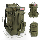 Portable Multifunctional Large Storage Fishing Tackle Box Backpack