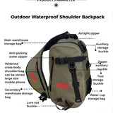 IPX8 Waterproof Outdoor Bags – Airtight Shoulder, Waist, Chest & Backpack (3L-20L)