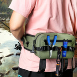 2.1L Waterproof Fishing Waist Pack – Airtight TPU Design, Adjustable Sling for Fly Fishing & Outdoor Adventures